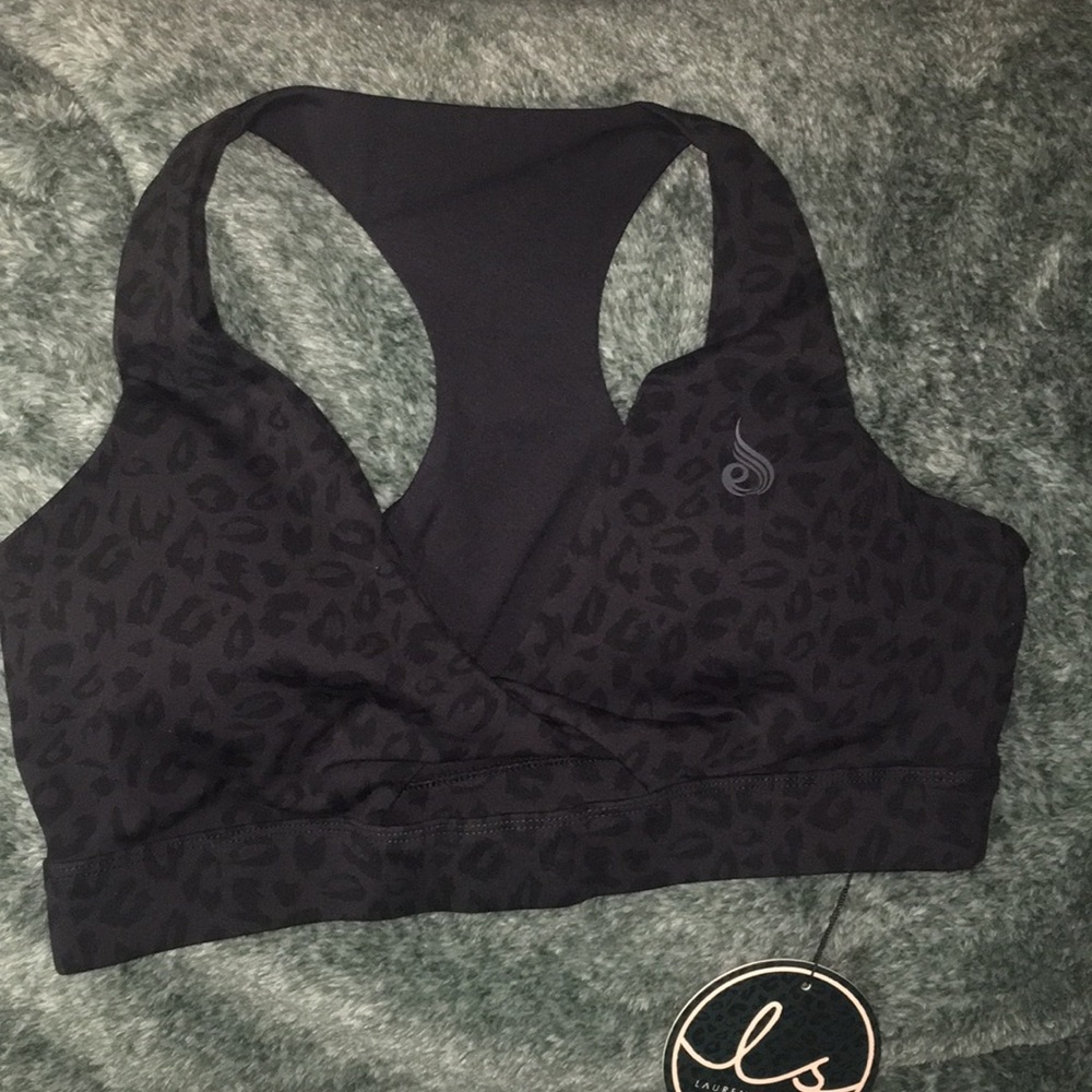 NWT Ryderwear Lauren Simpson Twist Sports Bra M